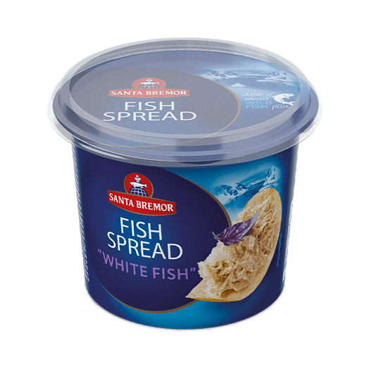 Cod fish fillet spread "Atlantic fish" "White fish" 140 g